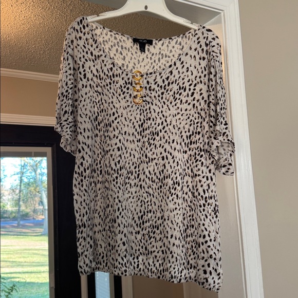 AGB leopard print top - Picture 2 of 6